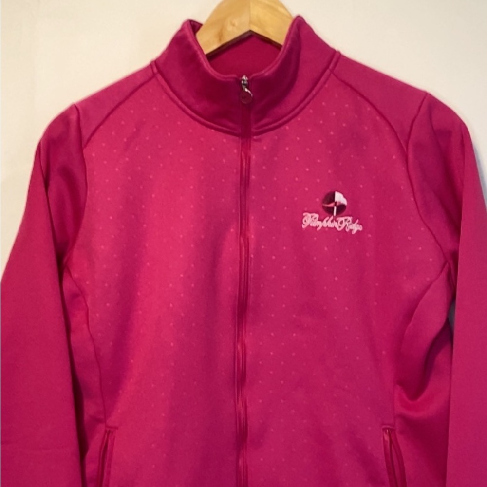 Nike Golf Tour Performance “Pumpkin Ridge” Pink Sweater Therma Fit Women’s Sz L
